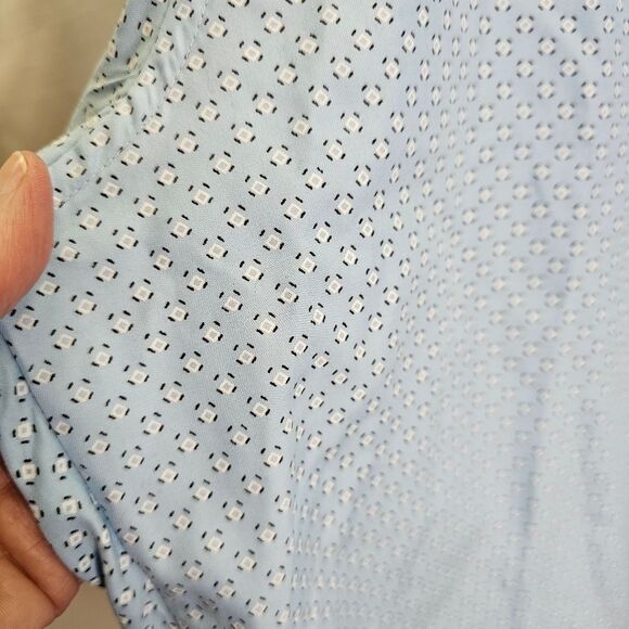 Michael Brandon Blue Button Down Shirt Size XL - Picture 4 of 9